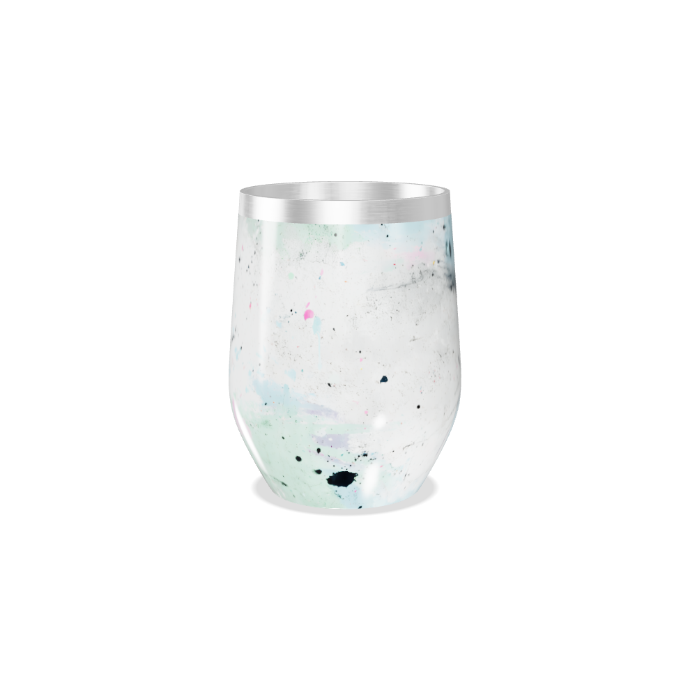 Copo Térmico Slim - Estampa Abstrata Metalizada