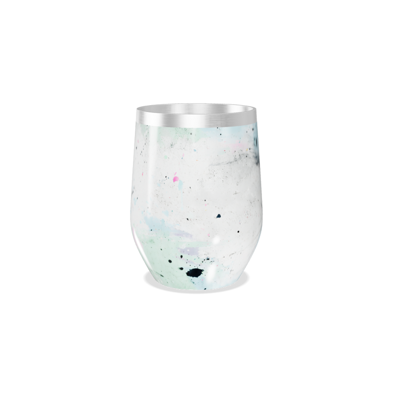 Copo Térmico Slim - Estampa Abstrata Metalizada