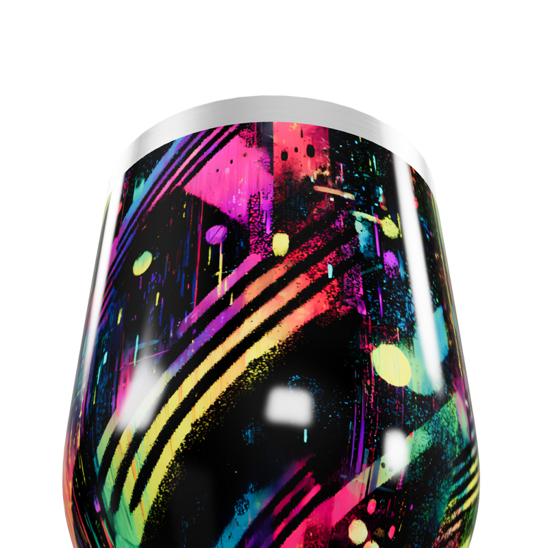 Copo Térmico Slim - Colorido Aço Inox Estampado