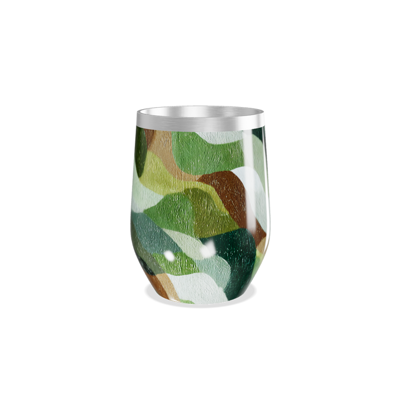 Copo Térmico Slim - Camuflado Verde