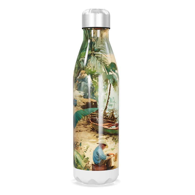 Garrafa Inox - Estampa Tropical 750ml