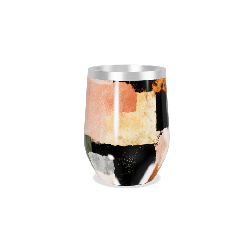 Copo Térmico Slim - Abstrato Aço Inox