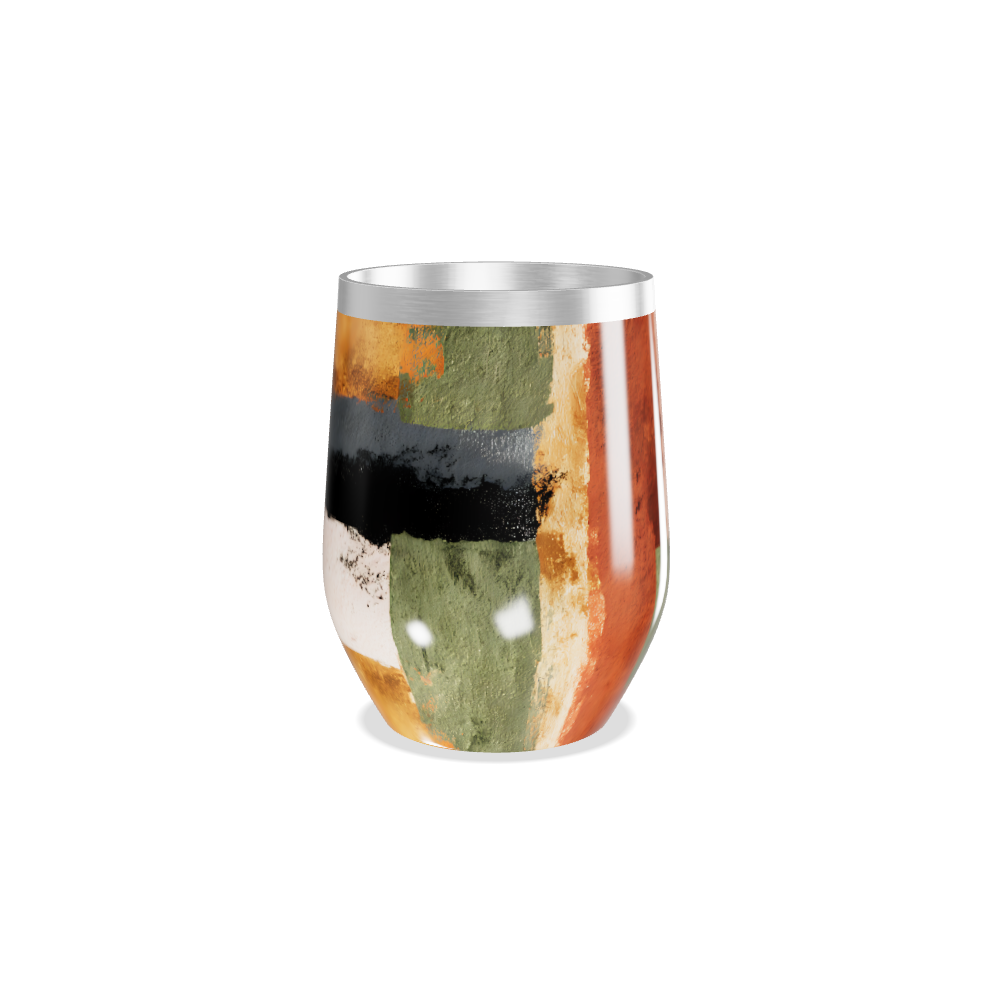 Copo Térmico Slim - Abstrato Aço Inox