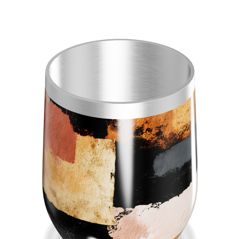 Copo Térmico Slim - Abstrato Aço Inox