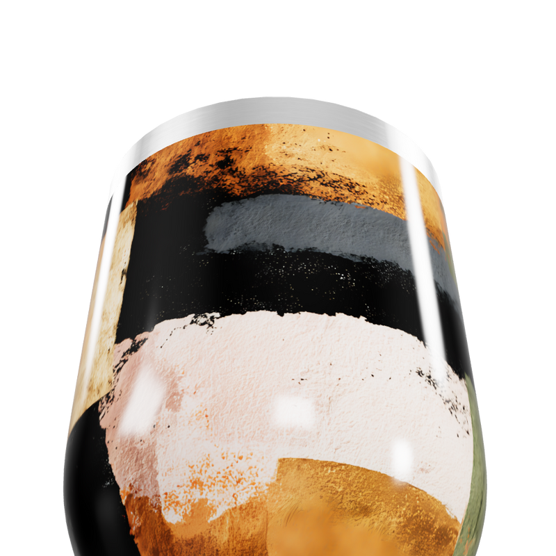 Copo Térmico Slim - Abstrato Aço Inox