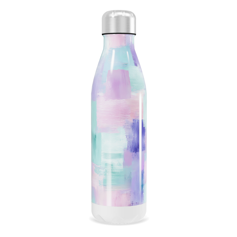 Garrafa Inox - Estampa Pastel Colorida