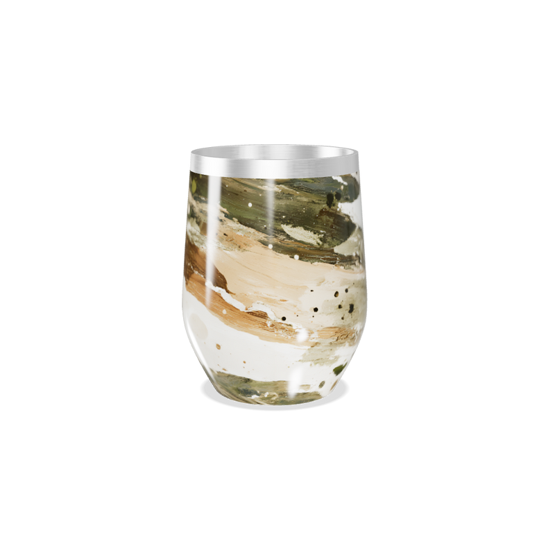 Copo Térmico Slim - Estampa Abstrata Colorida