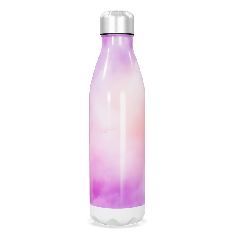 Garrafa Inox - Degradê Rosa e Roxo
