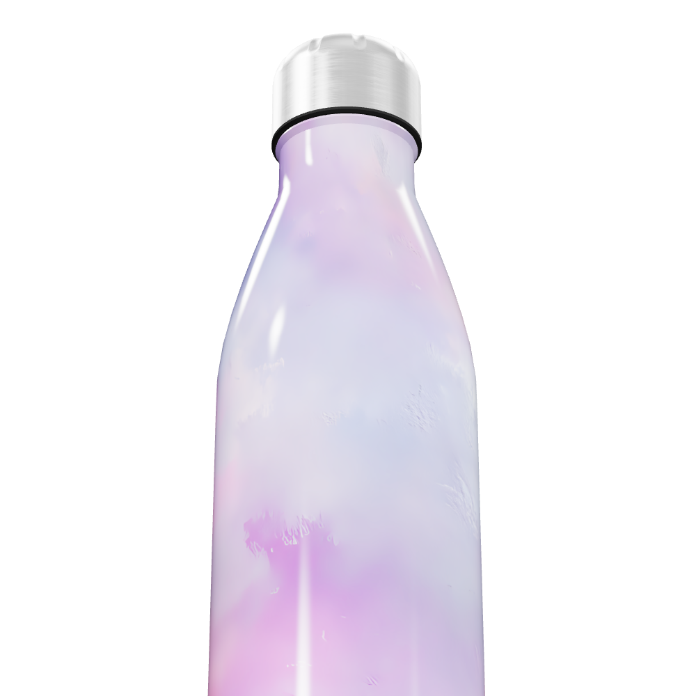 Garrafa Inox - Estampa Aquarela