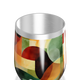 Copo Térmico Slim - Com Estampa Geométrica Colorida