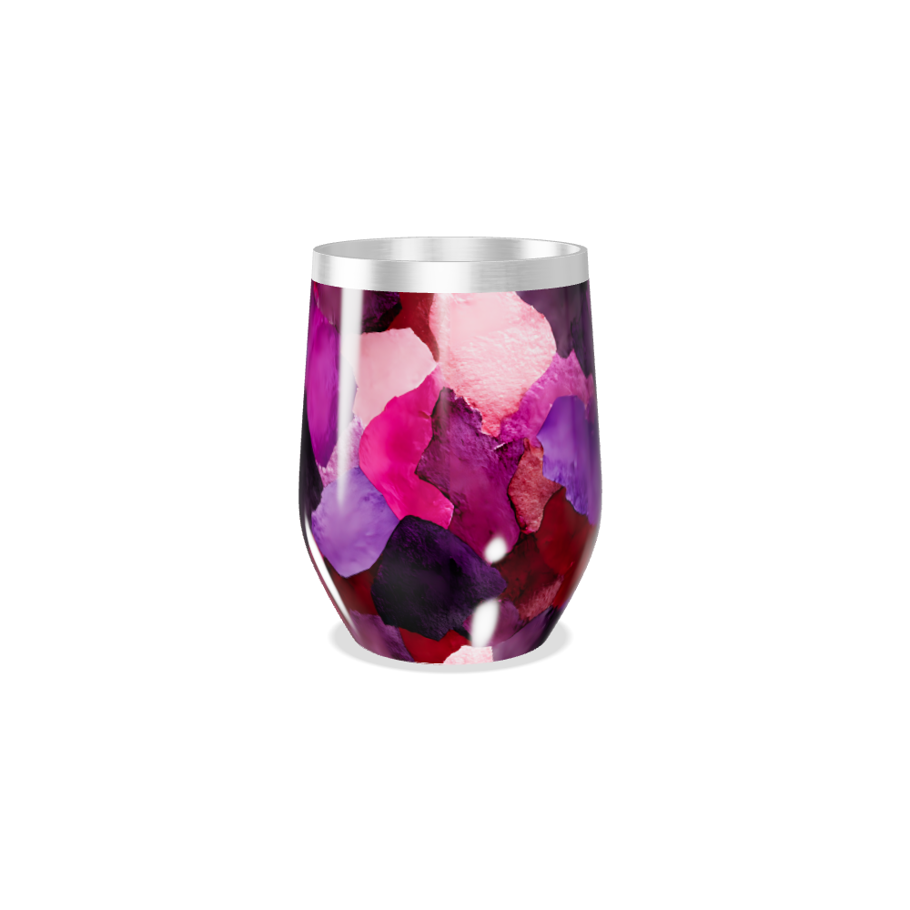 Copo Térmico Slim - Estampa Floral Colorida