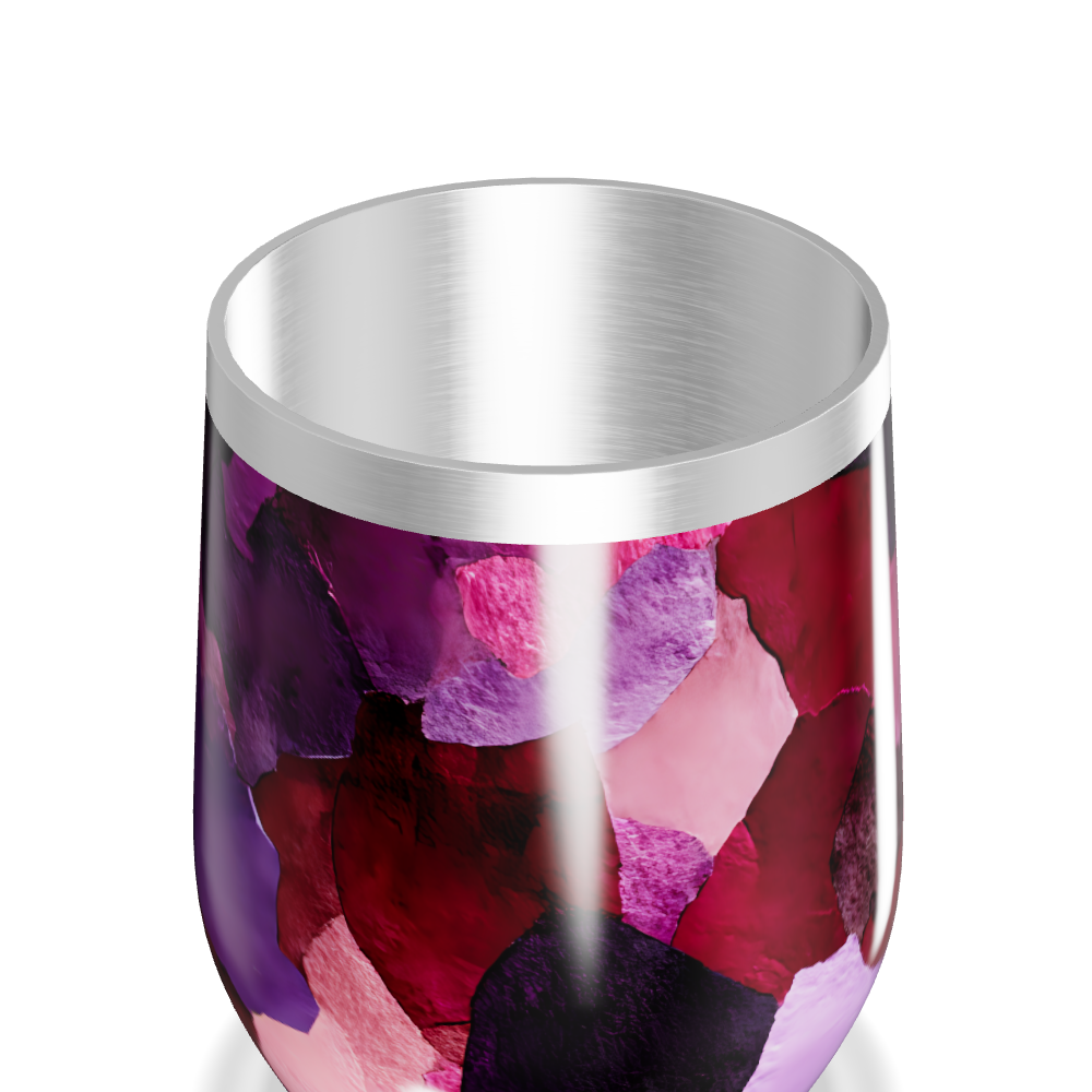 Copo Térmico Slim - Estampa Floral Colorida