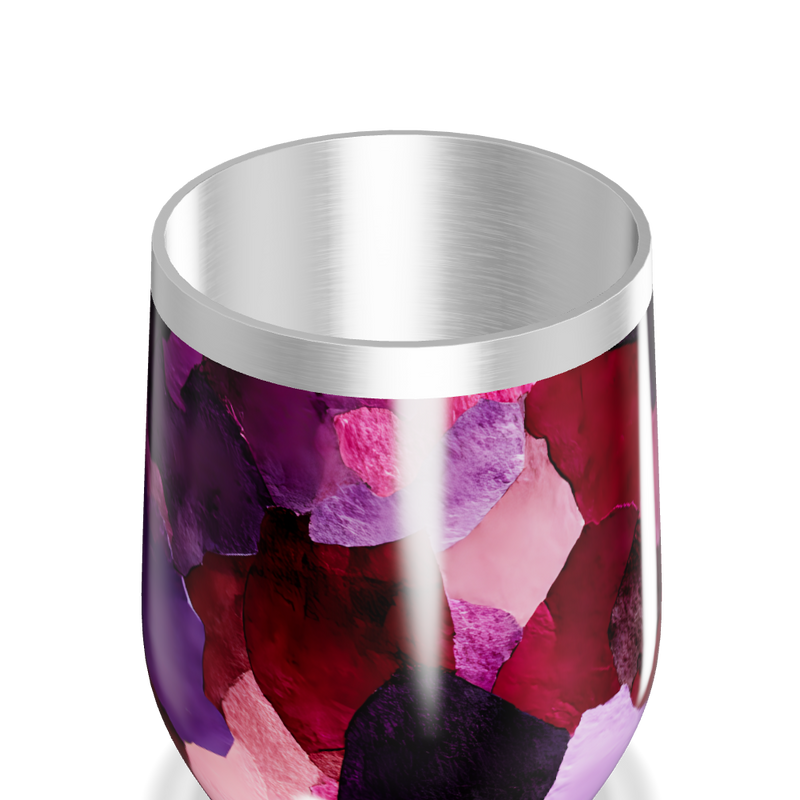 Copo Térmico Slim - Estampa Floral Colorida