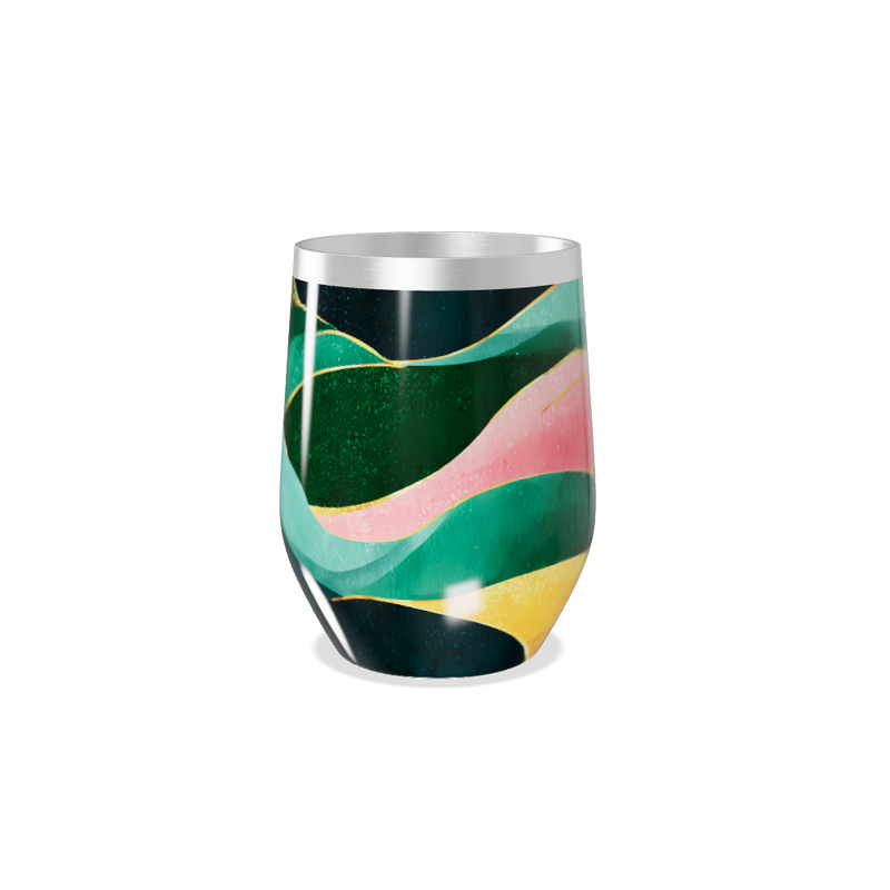 Copo Térmico Slim - Multicolorido Inox