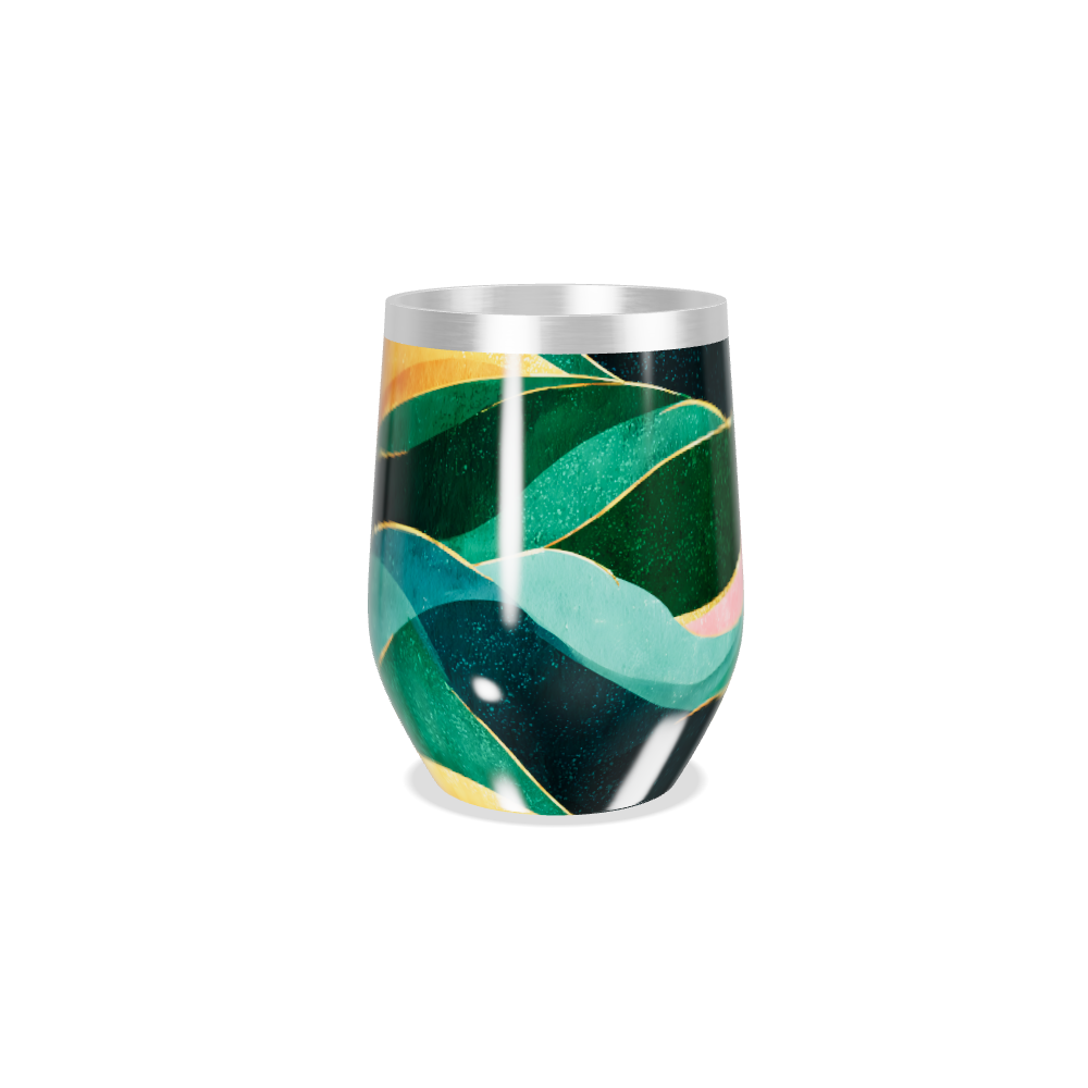 Copo Térmico Slim - Multicolorido Inox