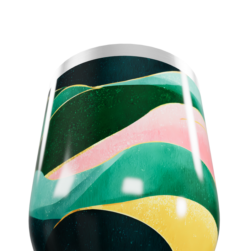 Copo Térmico Slim - Multicolorido Inox