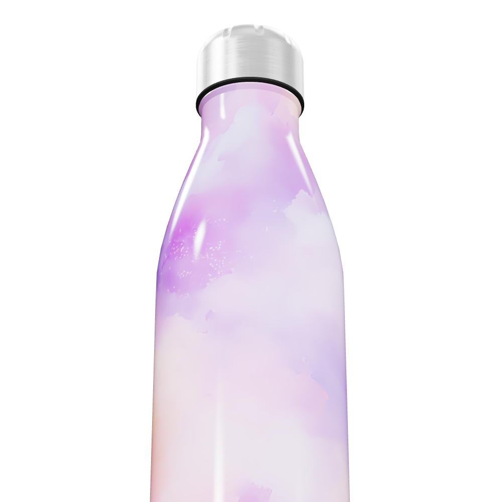 Garrafa Inox - Degradê Lilás