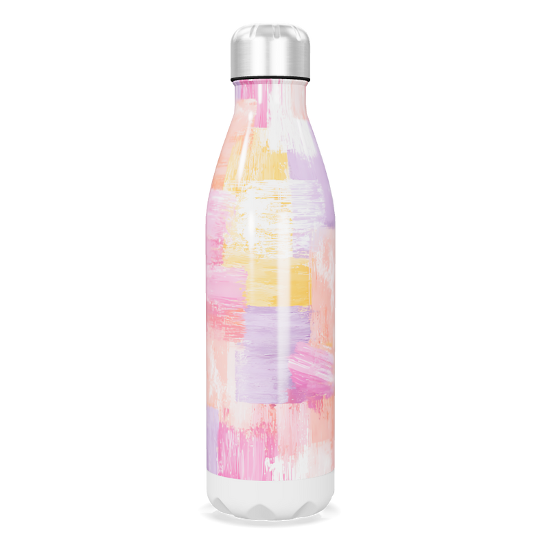 Garrafa Inox - Colorida com Pinceladas