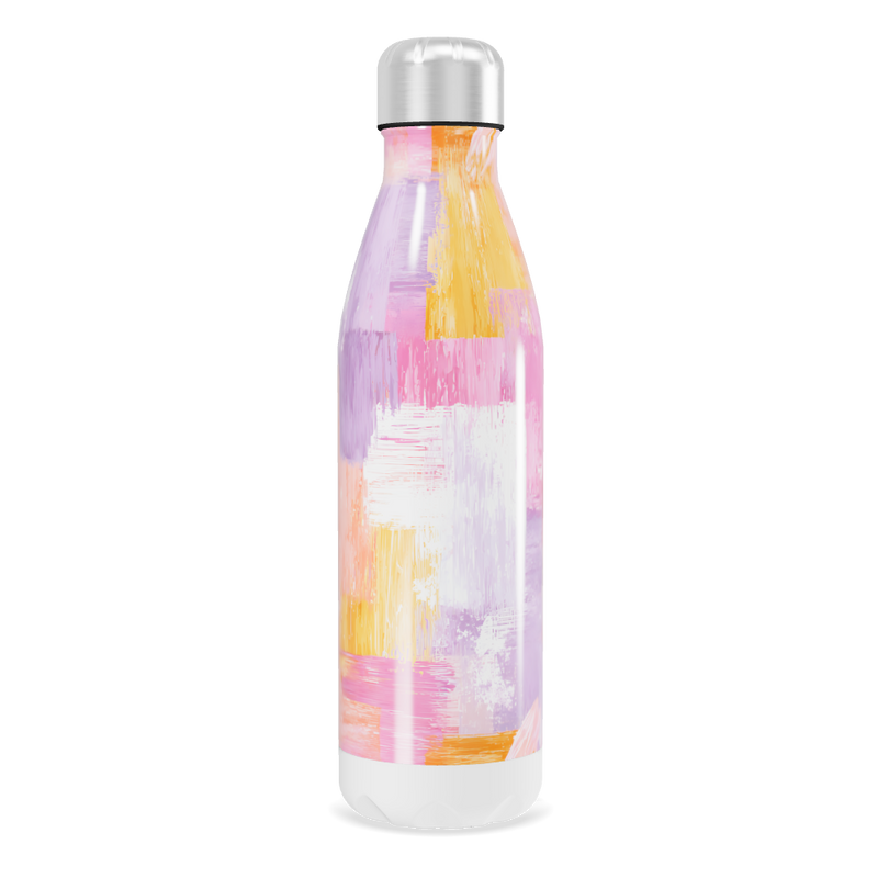 Garrafa Inox - Colorida com Pinceladas