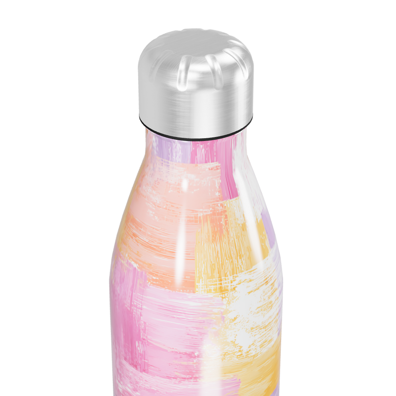 Garrafa Inox - Colorida com Pinceladas