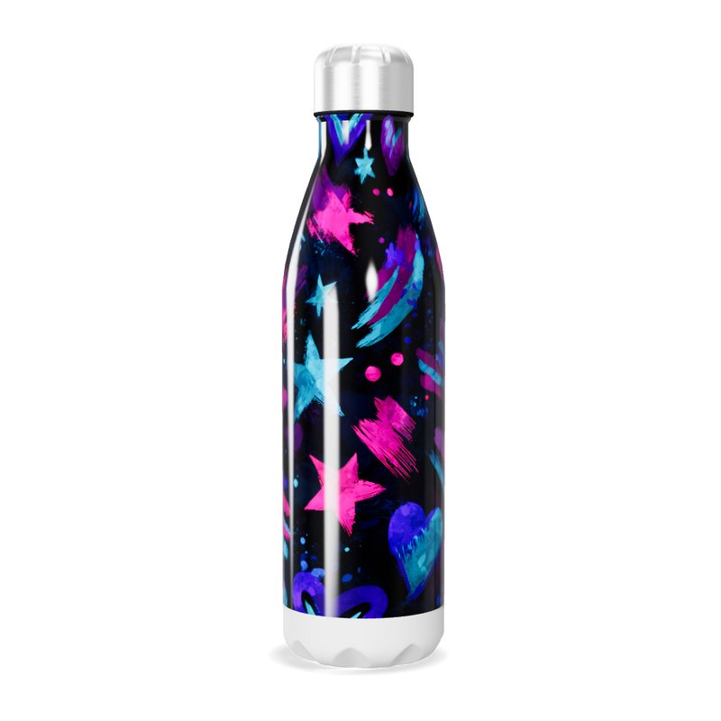 Garrafa Inox Estampa Colorida Astral