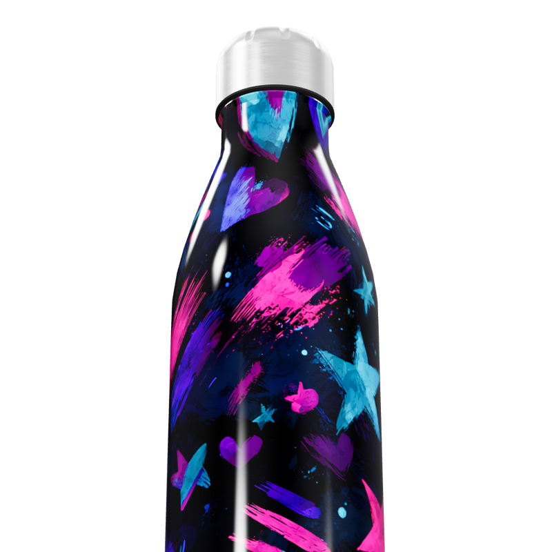 Garrafa Inox Estampa Colorida Astral