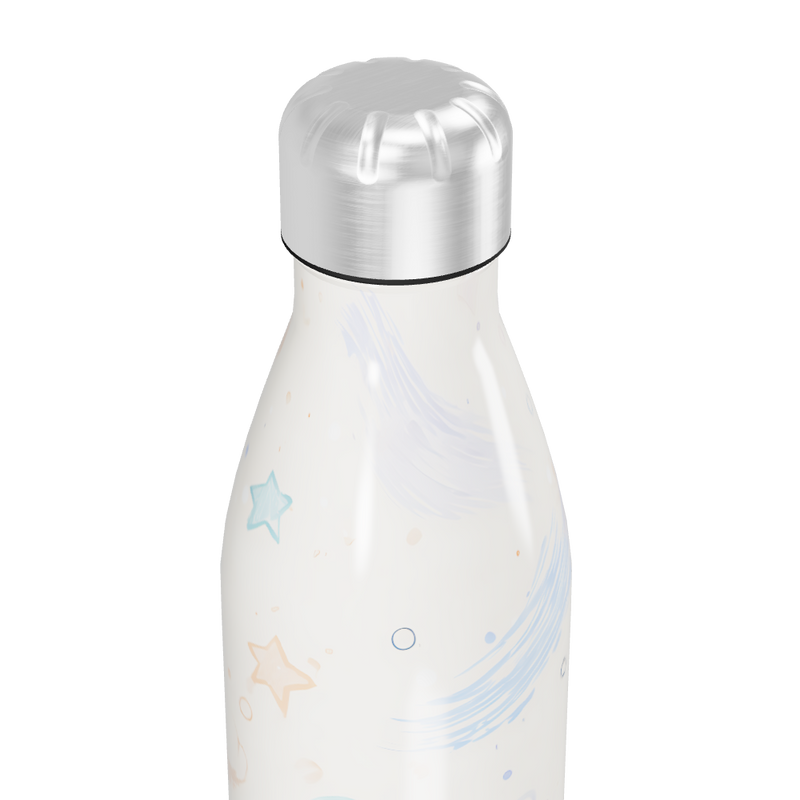 Garrafa Inox - Estampa Estrelas Coloridas