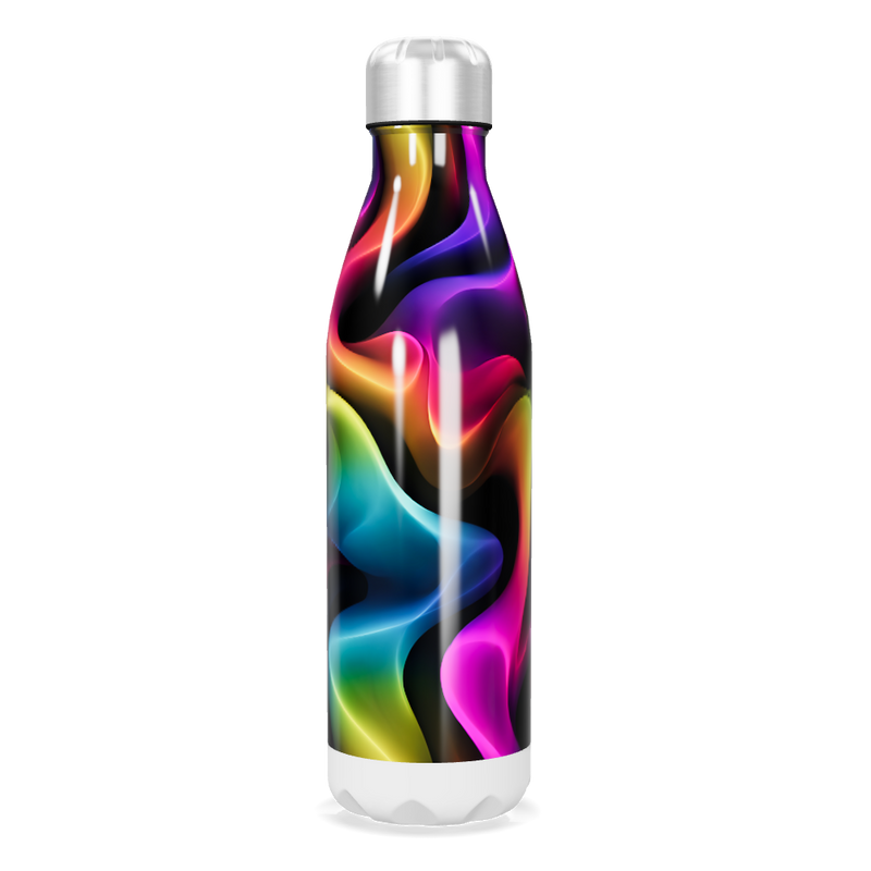 Garrafa Inox - Estampa Multicolorida