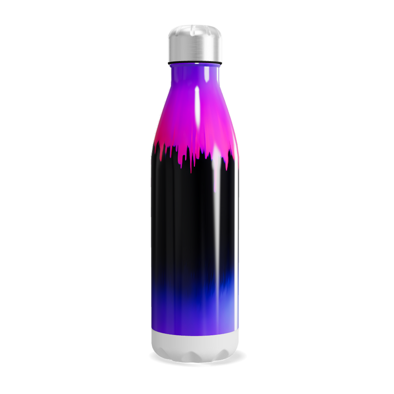 Garrafa Inox - Degradê Rosa e Azul