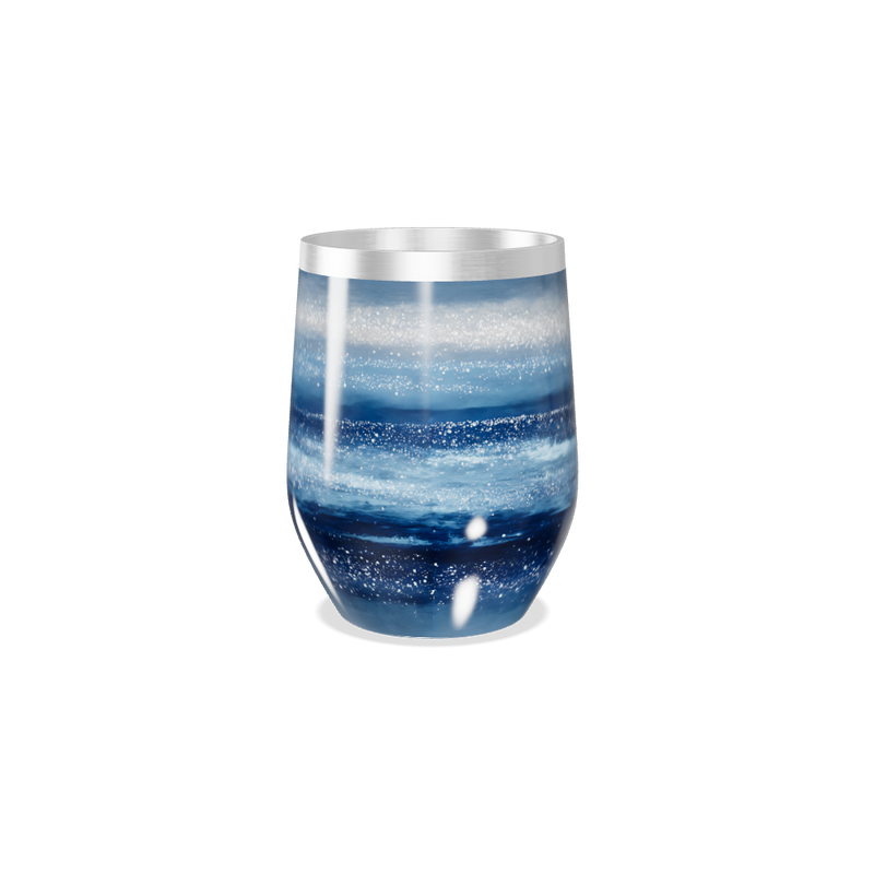 Copo Térmico Slim - Azul Estrelado Inox