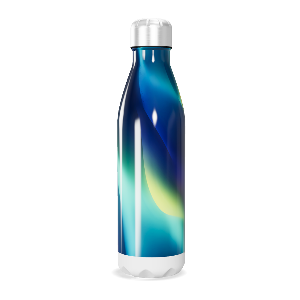 Garrafa Inox - Azul Degradê