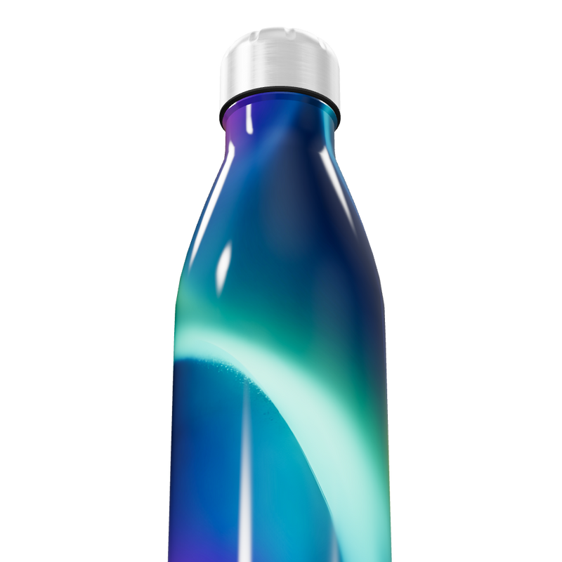 Garrafa Inox - Azul Degradê