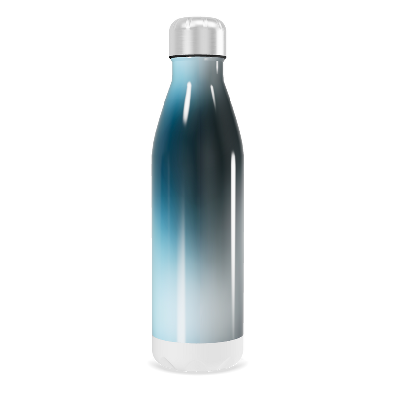 Garrafa Inox Azul Degradê 750ml