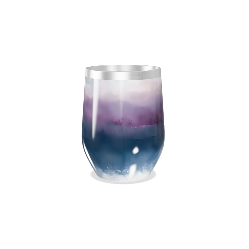 Copo Térmico Slim - Gradiente Azul Roxo