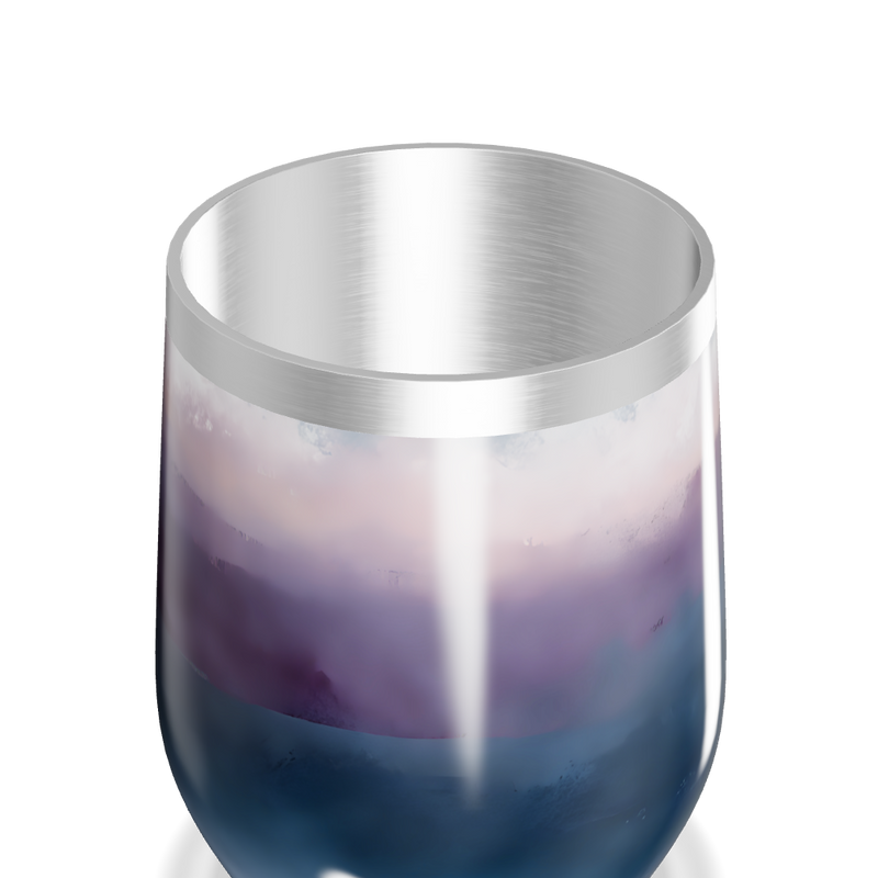 Copo Térmico Slim - Gradiente Azul Roxo