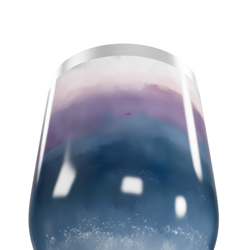 Copo Térmico Slim - Gradiente Azul Roxo