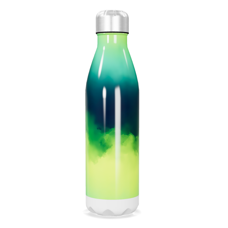 Garrafa Inox - Verde Degradê 750ml