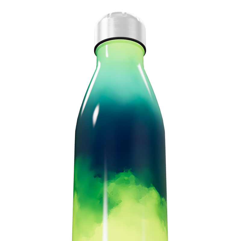 Garrafa Inox - Verde Degradê 750ml
