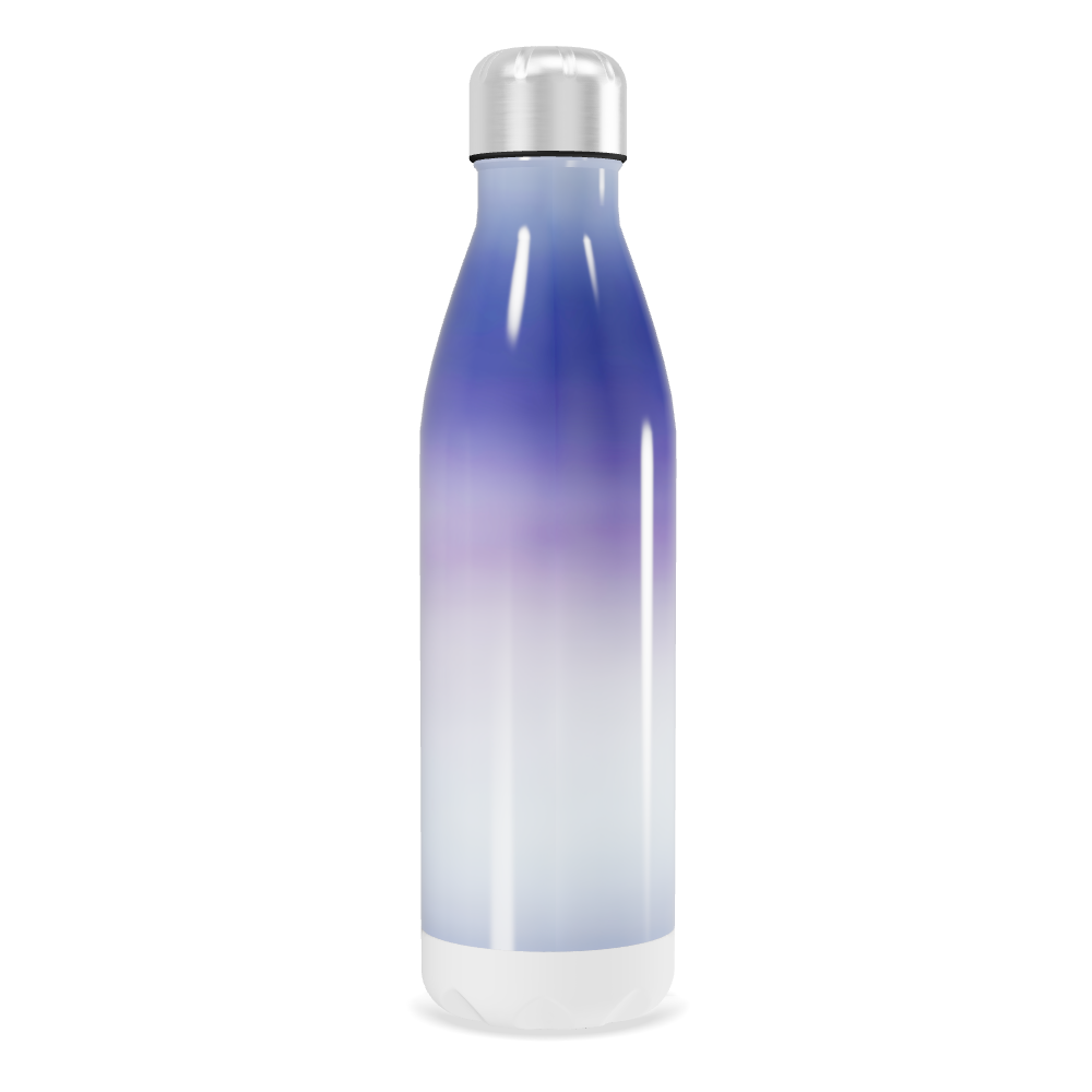 Garrafa Inox Azul Gradiente 500ml