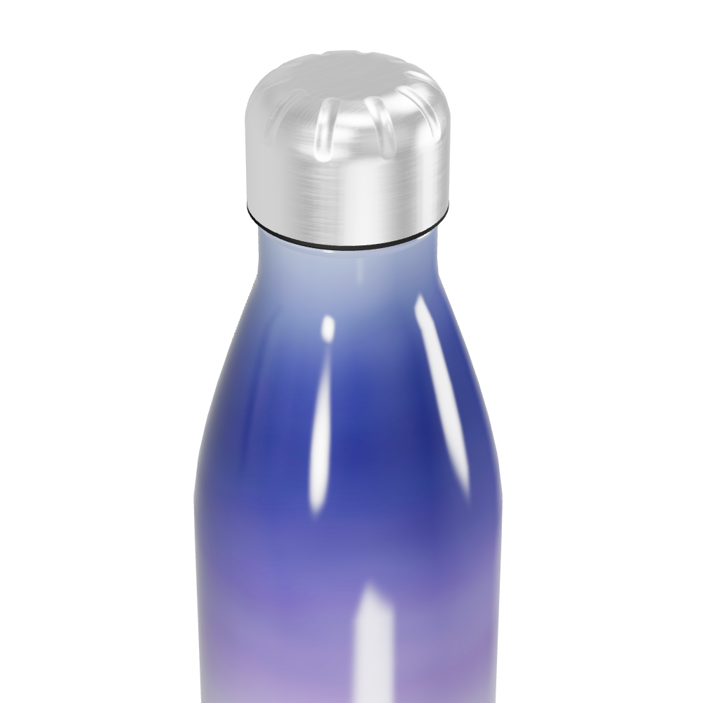 Garrafa Inox Azul Gradiente 500ml