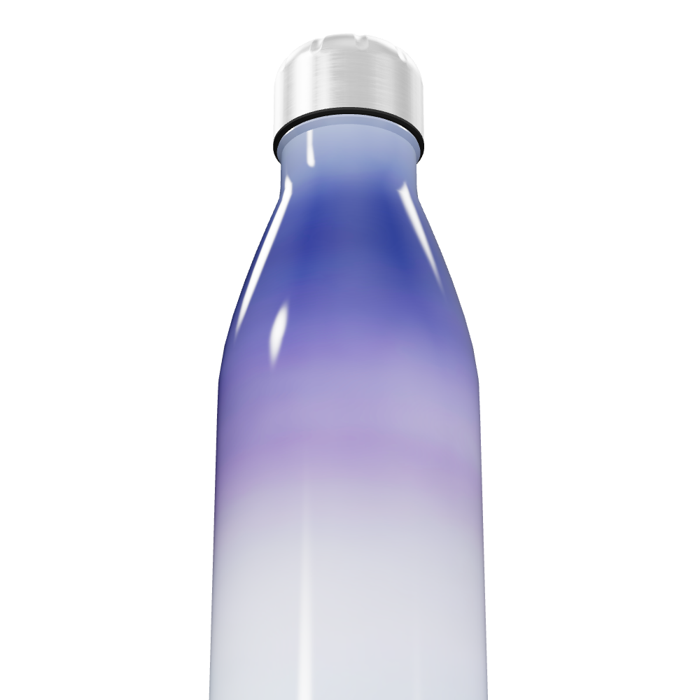 Garrafa Inox Azul Gradiente 500ml
