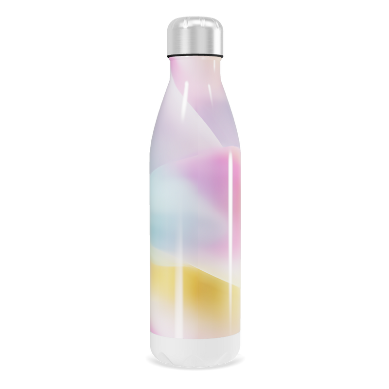 Garrafa Inox - Gradiente Multicolorida