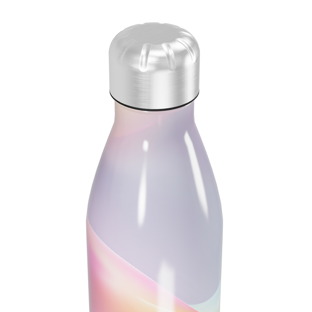 Garrafa Inox - Gradiente Multicolorida