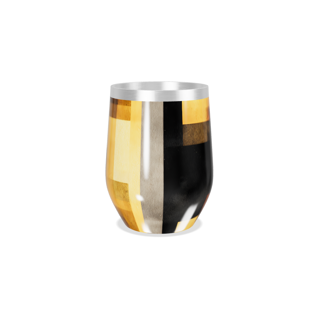 Copo Térmico Slim - Design Abstrato Colorido