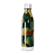 Garrafa Inox - Folhas Verde Dourado