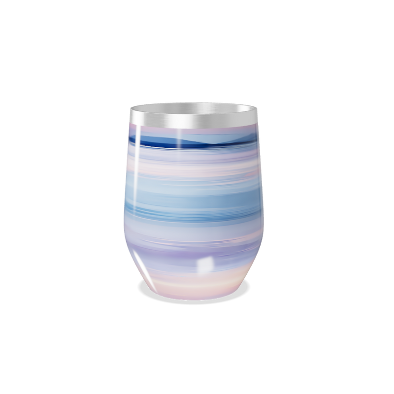 Copo Térmico Slim - Azul Listrado Aço