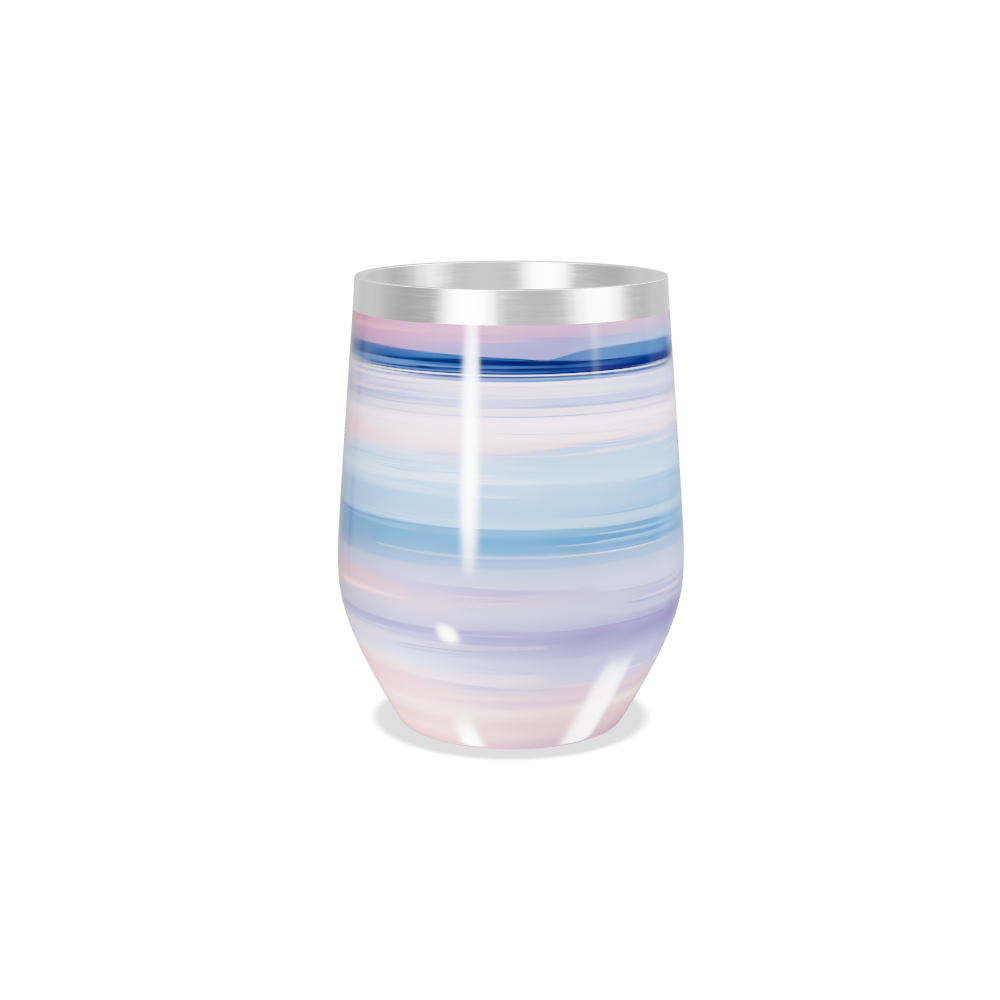 Copo Térmico Slim - Azul Listrado Aço