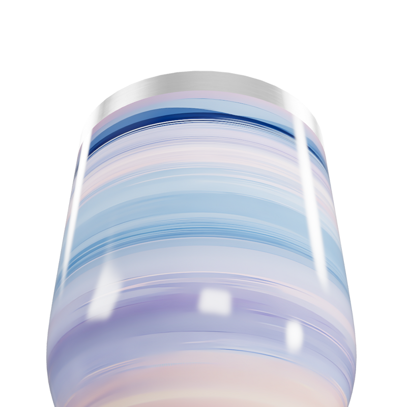 Copo Térmico Slim - Azul Listrado Aço