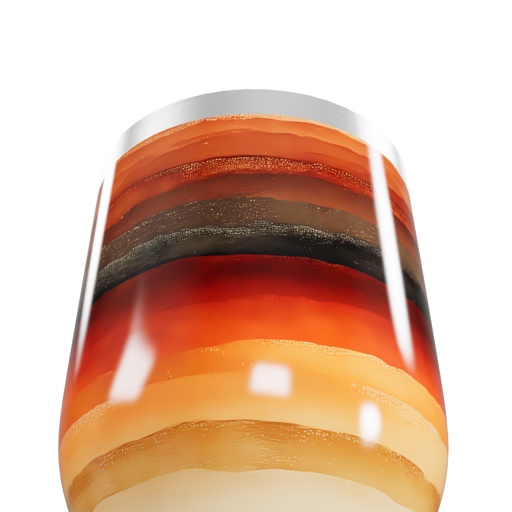 Copo Térmico Slim - Colorido Listrado