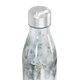 Garrafa Inox - Estampa Mármore Branca